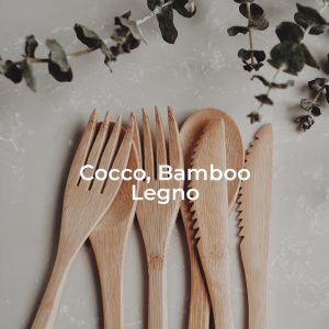 cocco, bamboo e legno